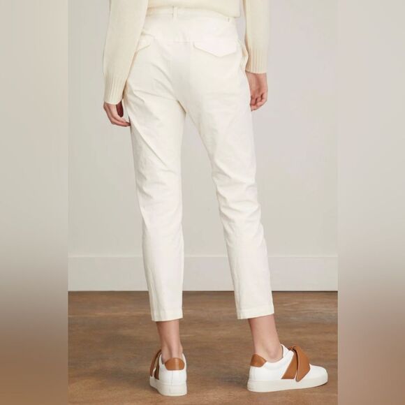 Nili Lotan Tel Aviv Pants In Eggshell Size 4 - Picture 3 of 9